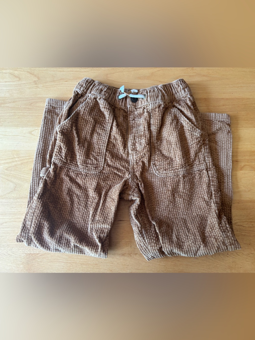 Little Co. by Lauren Conrad Corduroys 100% Organic Cotton Brown Pants Boys Sz 7